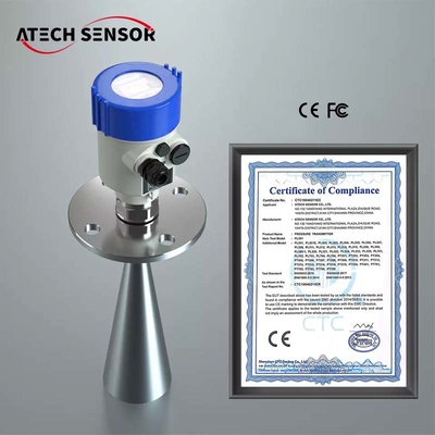 Guided Wave Radar Level Sensor Non Contact Type With Remote Indicator